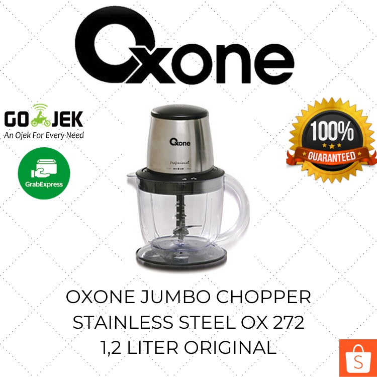Oxone Mesin Penggiling Daging Chopper Jumbo 1.2 Liter OX 272 / Blender Daging Belender Chopper Coper Listrik Besar Murah