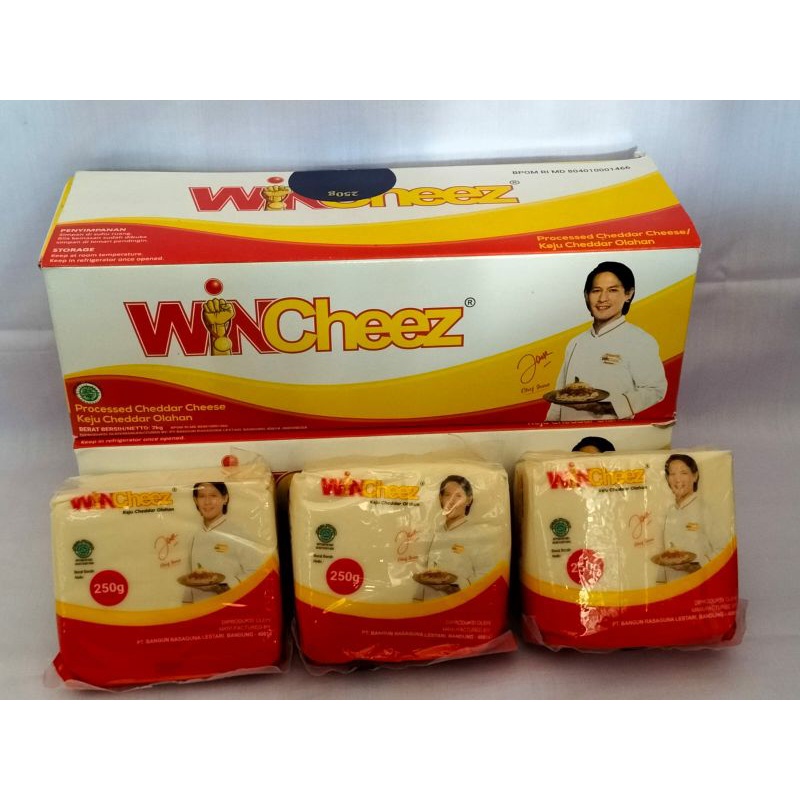 

Keju WinCheez reguler 250gram