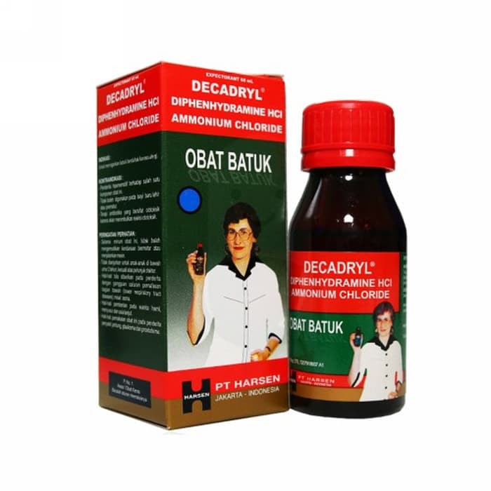 DECADRYL EXPECTORANT SIRUP 120 ML OBAT BATUK BERDAHAK MURAH FLU DEMAM