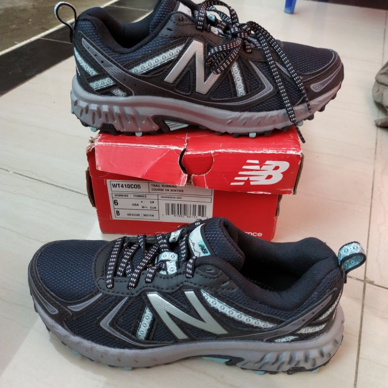 sepatucewek trail gunung New  balance  Ori NBWT410 Shopee 