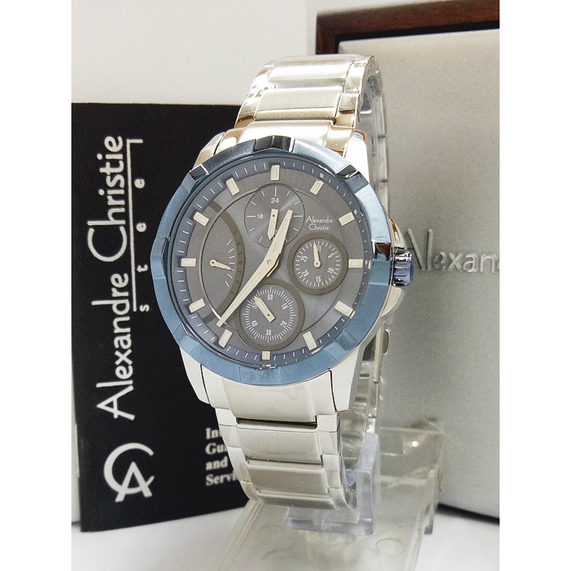 Jam Tangan Wanita Alexandre Christie AC 2503 BF SVBE Original