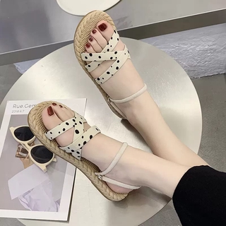  SANDAL  WANITA TALI  SILANG  POLKADOT RM 20 Shopee Indonesia