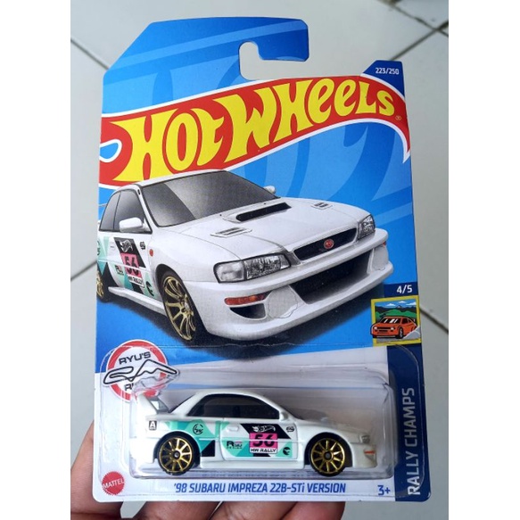 hotwheels 98 SUBARU IMPREZA 22B-STi VERSION th reguler