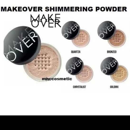 ❤ jselectiv ❤ MAKE OVER Shimmering Powder | Bedak MAKE OVER Dengan Hasil Akhir Bercahaya/Kilau