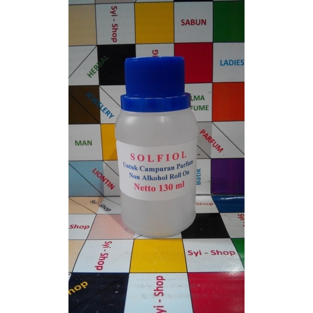 Solfiol - Campuran Parfum Roll On Non alkohol Netto 130 ml