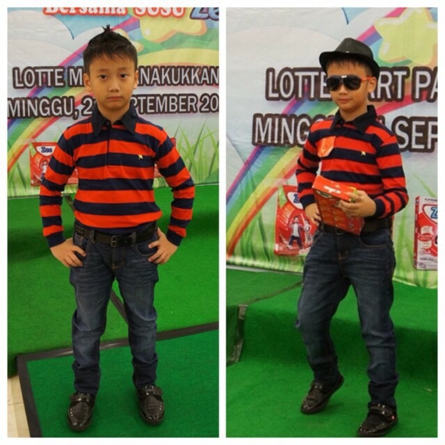 Preloved kaos lengan panjang ARNOLD PALMER ORI SZ 3-4Y