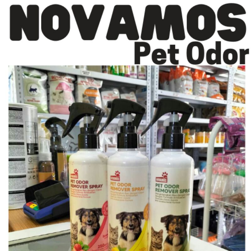 Novamos Pet Odor- Penghilang Bau Kotoran
