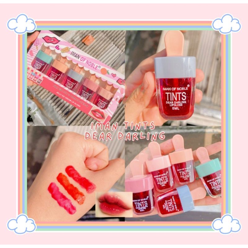 PROMO!!!LIP TINT ICE CREAM IMAN OF NOBLE P7039-5