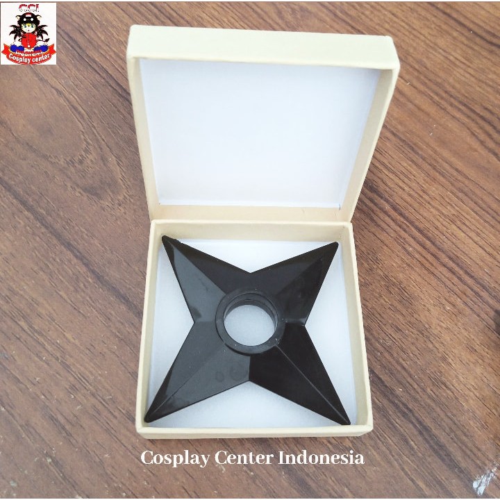 [Bisa COD] Suriken Naruto Bahan Plastik Cosplay Anime Naruto/ Mainan Ninja Naruto Shippuden