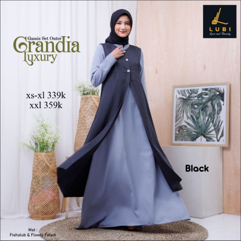 GAMIS LUBI GRANDIA BLACK SIZE M