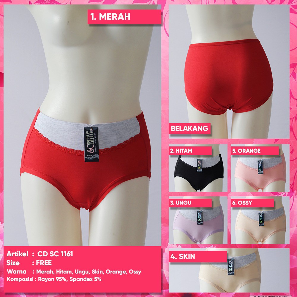 SCELTA | PERLENGKAPAN DALAM WANITA | UNDERWEAR  CELANA DALAM CD