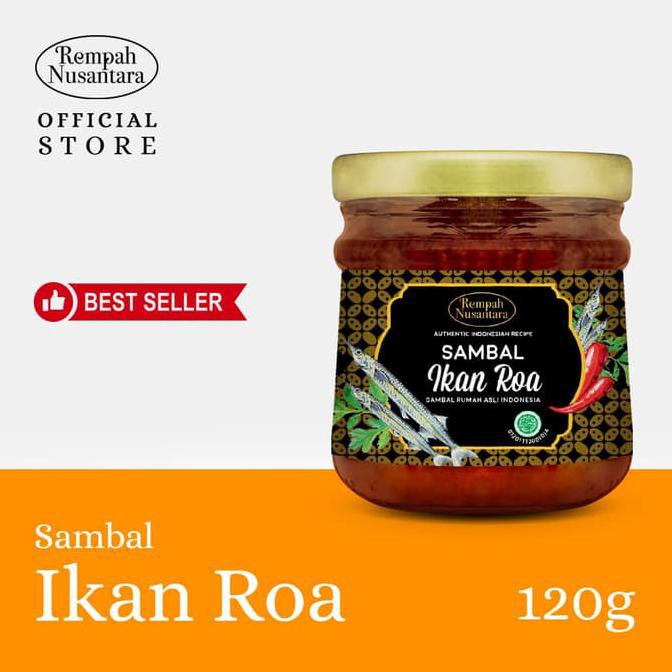 

SPECIAL!! REMPAH NUSANTARA SAMBAL IKAN ROA ASAP 120 GRAM