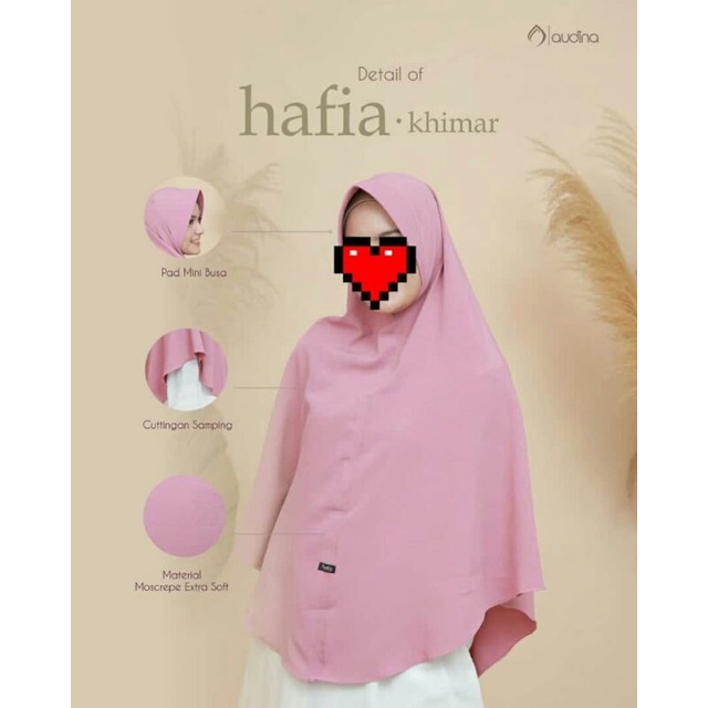 Hafia Khimar By Audina