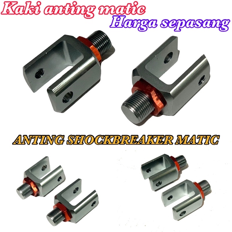 anting kaki shockbreaker matic 2pcs harga sepasang