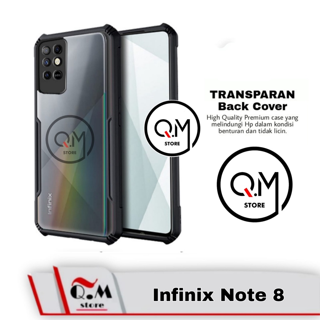 Case Infinix Note 8 Airbag Shockproof Transparent