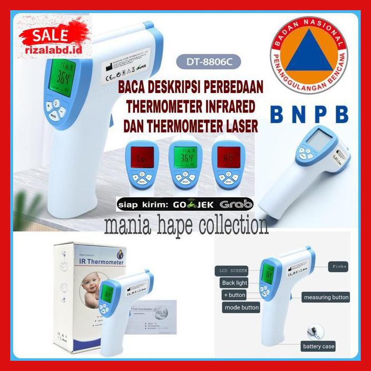D6Dgd5- Infrared Thermometer Gun Thermogun Ir Tnt Tg-8806C - Dt 8806C U9Yky7-