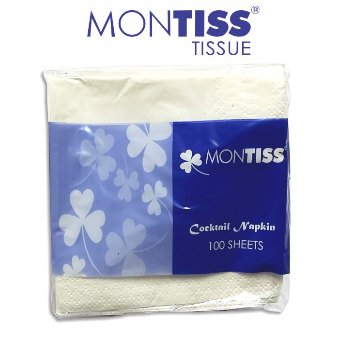 Montiss Cocktail Napkin Tissue 100 Sheets