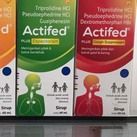 ✦ Actifed Syrup 60ml ➣