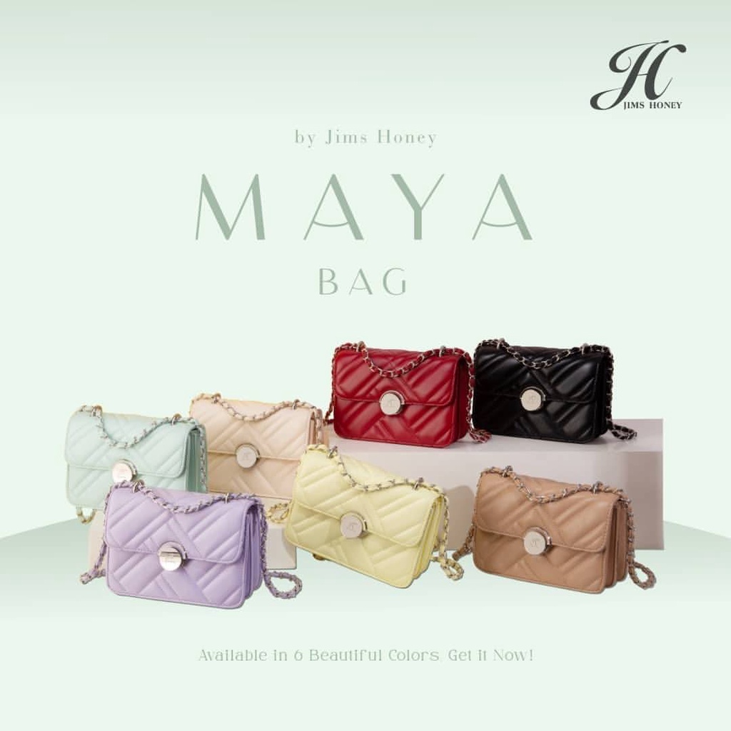 JIMS HONEY MAYA BAG Tas Wanita Anak Cewek Remaja Slingbag Selempang Slempang Bahu Jinjing Handbag Ku