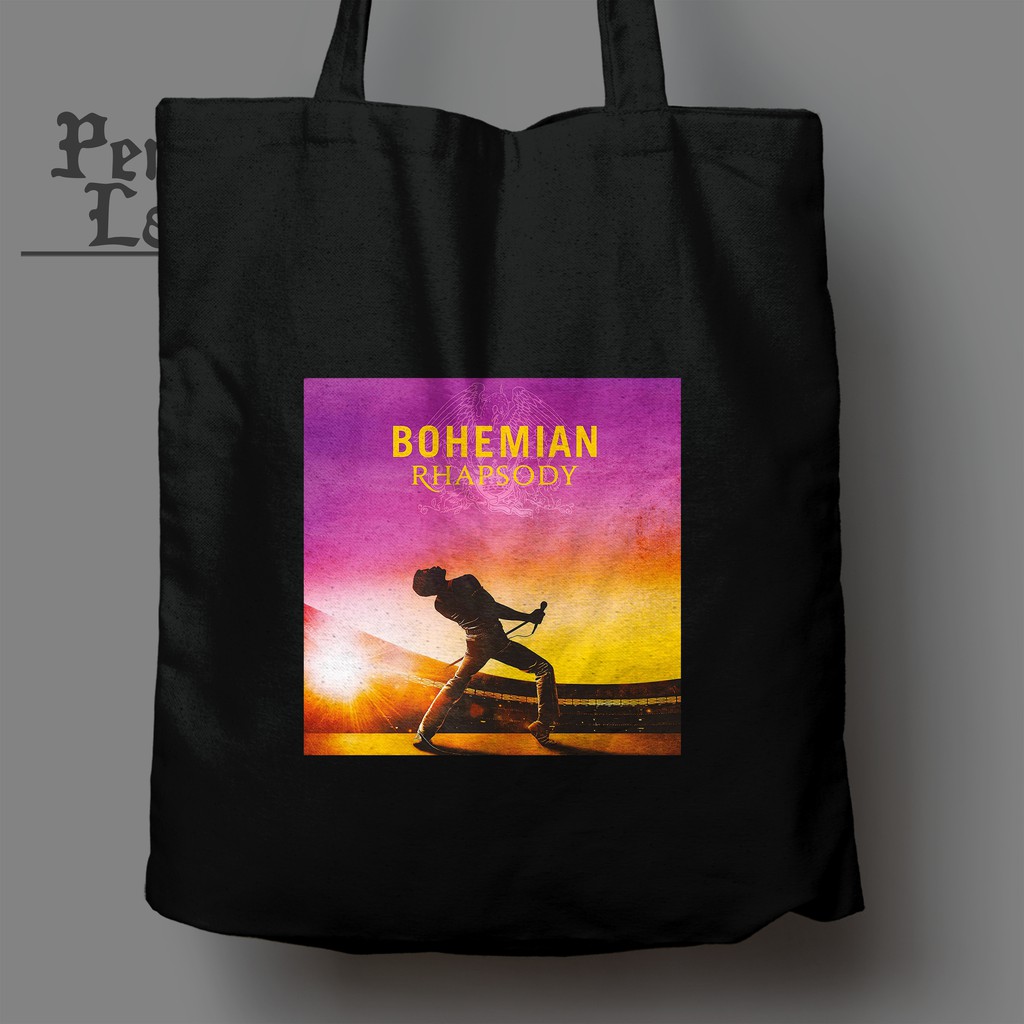 BOHEMIAN RHAPSODY Totebag Band Musik Tas Jinjing Pria Wanita Kekinian Penawaran Spesial