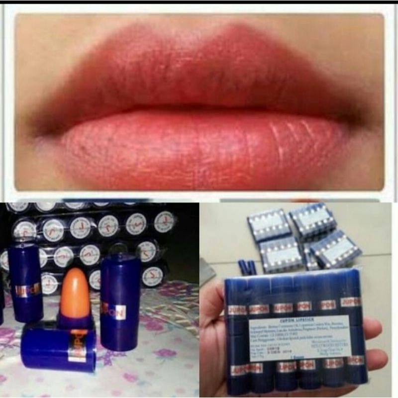 mini lipstik jupon pemerah bibir alami cocok untuk perokok