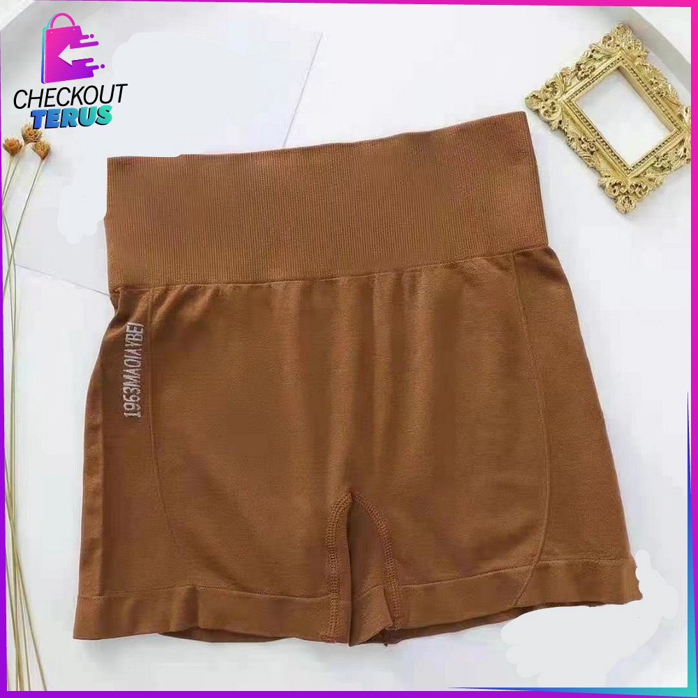 CT P112 Korset Pinggang Tinggi Celana Korset Wanita Pelangsing Perut Korset Slimming Pants Celana Korset CD Wanita Pengecil Perut Wanita