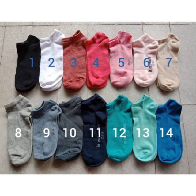 Kaos kaki sport semata kaki warna