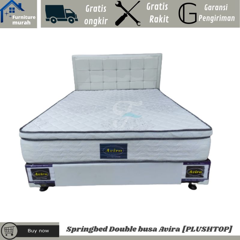 Kasur Springbed Plushtop Double Busa Tebal 28cm Bergaransi Murah Cirebon Tegal Pekalongan Bandung Ci