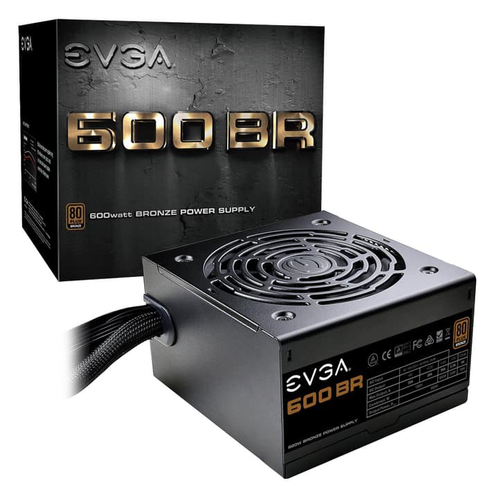 PSU POWER SUPPLY 600W EVGA 600 BR 80+ BRONZE