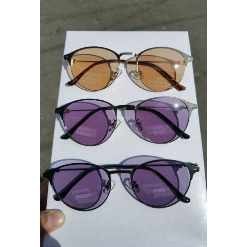 FRAME KACAMATA WANITA BEST SELLER 1920 + LENSA PHOTOCROMIC ( NORMAL ) NO MINUS &amp; RADIASI | FASHION