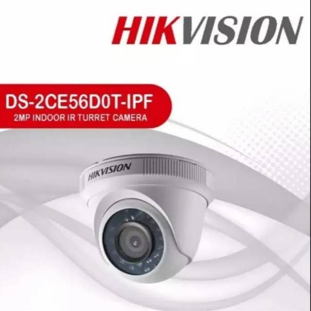 Jual Kamera Cctv 2 Mp Hikvision Full HD 1080p DS-2CE56DOT-IPF ( 4 In 1 ...