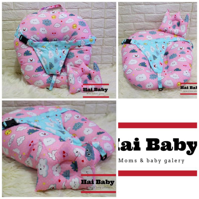 Sofa Bayi Sabuk Pengaman / Kasur bayi multifungsi / kasur bayi new born travelling