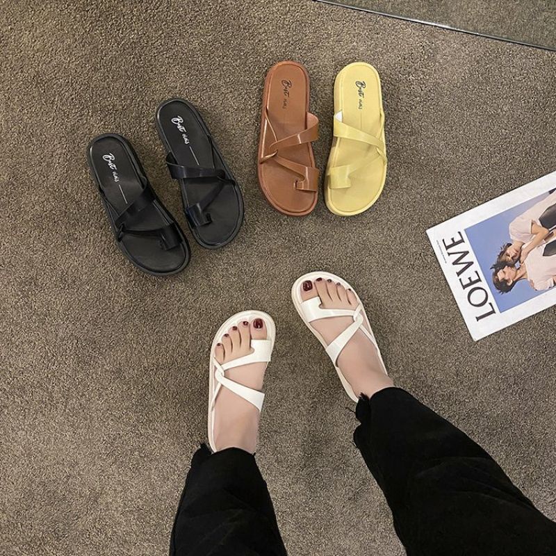 NF12233 - Sandal Santai Fashion Wanita Import