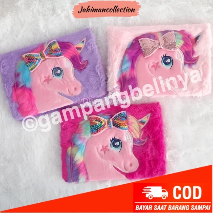 

✨ BISA COD ✨ Buku diary unicorn/notebook unicorn/buku tulis unicorn/buku tulis anak