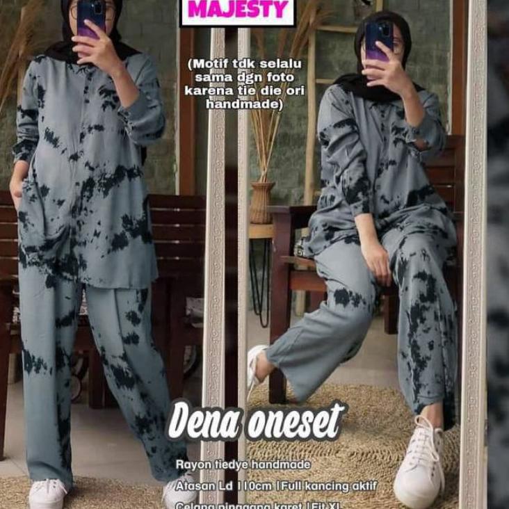 BDB.26Au22ᴶ ‣ one set tie dye//setelan tie dye lengan panjang/set tie dye/setelan wanita