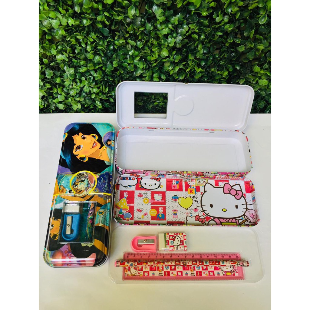 Kotak Pensil / Tempat Pensil Kaleng Karakter Anak-Anak 1019