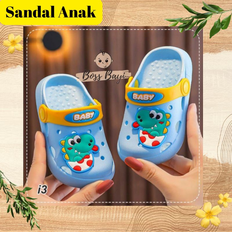 Sandal Bakpao Anak / Sandal Bapao / Sandal Selop Karet