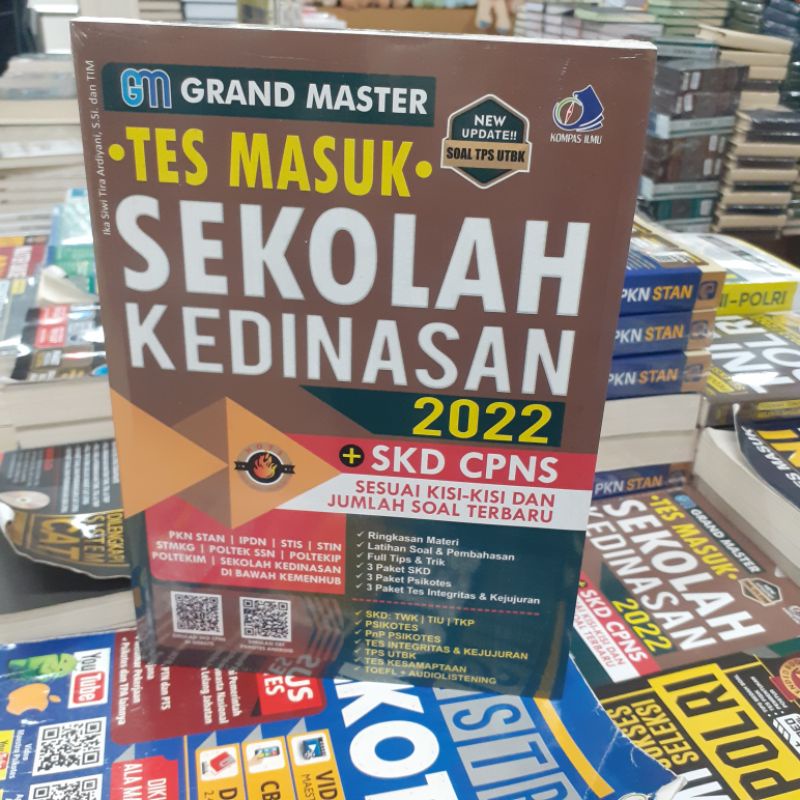 BUKU PANDUAN RESMI SOAL DAN PEMBAHASAN TES MASUK KAMPUS KEDINASAN DAN SKD CPNS PKN STAN STIS KEMENHU