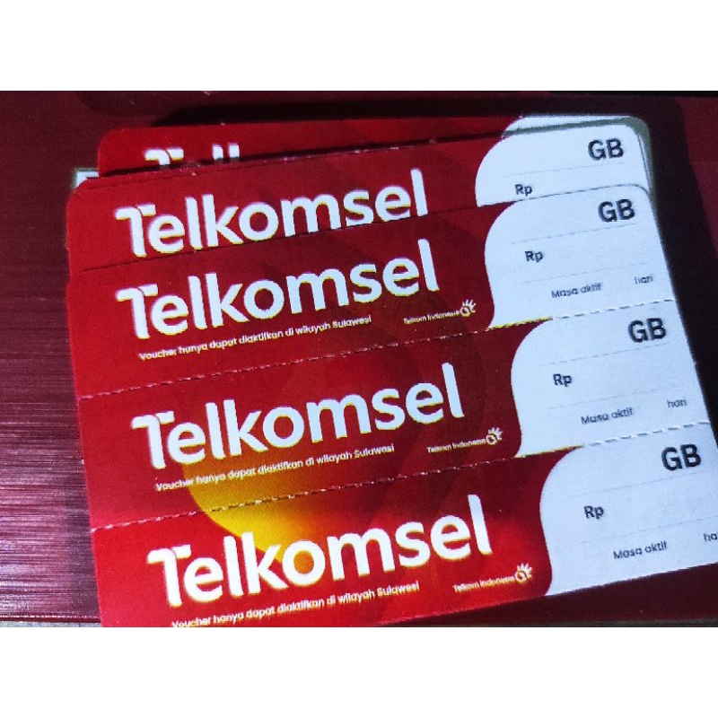Murah Voucher kosong telkomsel sulawesi exp aman januari 2023