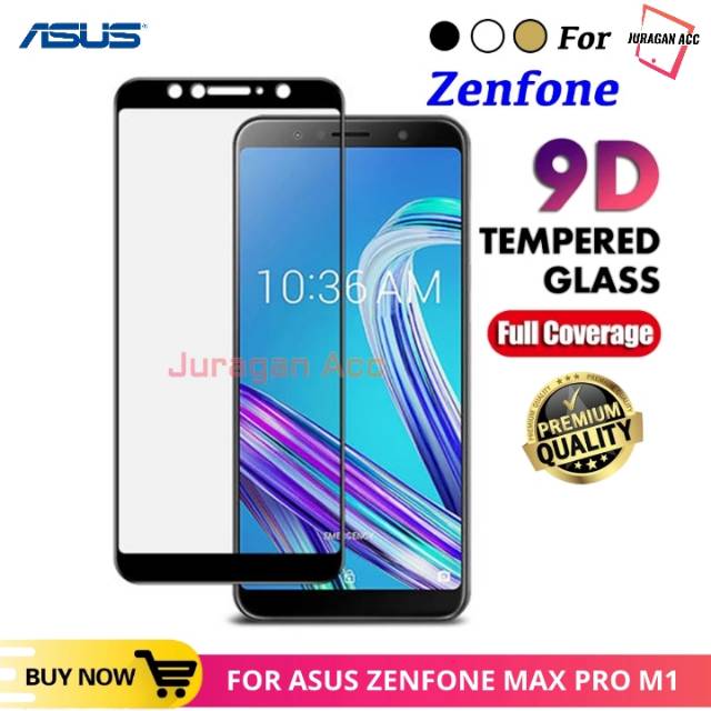 TG Anti Gores Asus Max Pro M1 Full Layar-Asus Zenfone Max Pro M1 High Quality