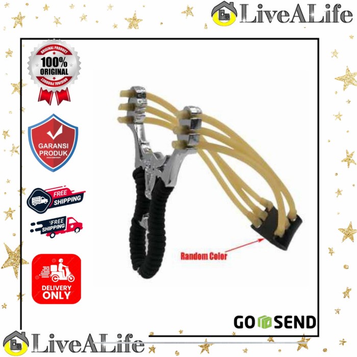 Ketapel Berburu Powerful Outdoor Slingshot