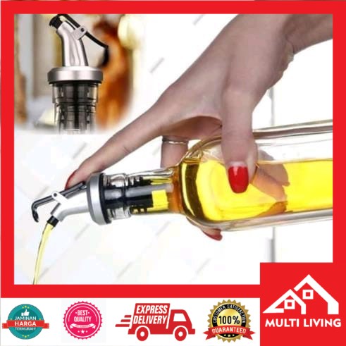 TUTUP BOTOL Stopper Dispenser Penuang Minyak Kecap