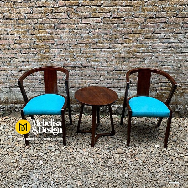 Kursi Teras Set Jati, Kursi Outdoor Jati, Kursi Cafe Outdoor