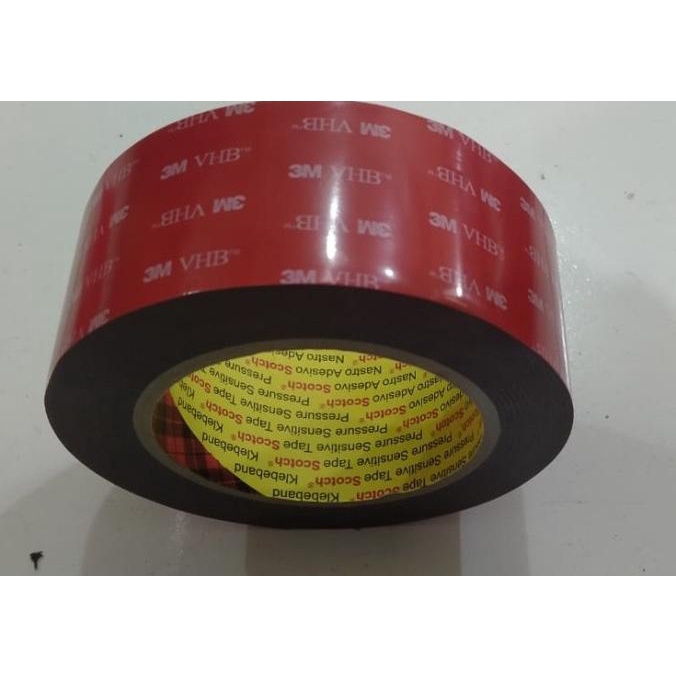 

(BISA COD) 3M-VHB-4900-double tape-grey 55mmx4,5m automotive TERUJI Kode 552