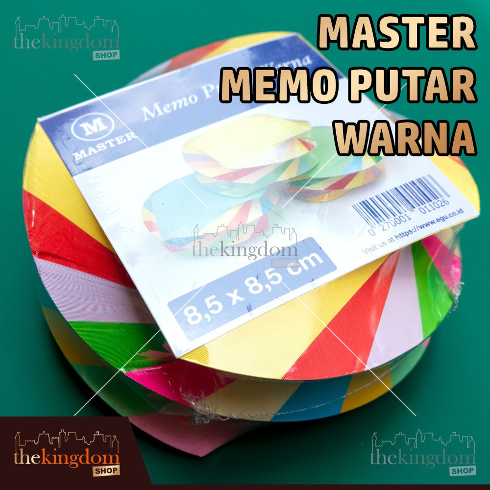 

Master Memo Putar Warna / Kertas / Notes