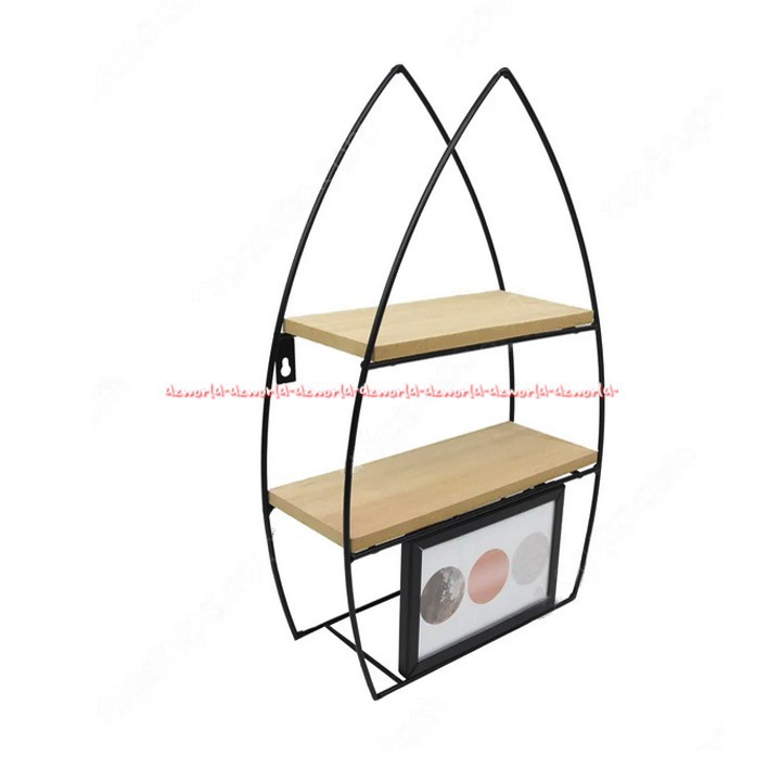 Arthome Wall Frame Oval Black Gantungan Pajangan Dinding Oval