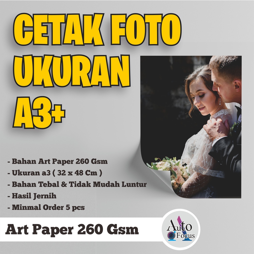 

CETAK FOTO UKURAN A3+ TERMURAH