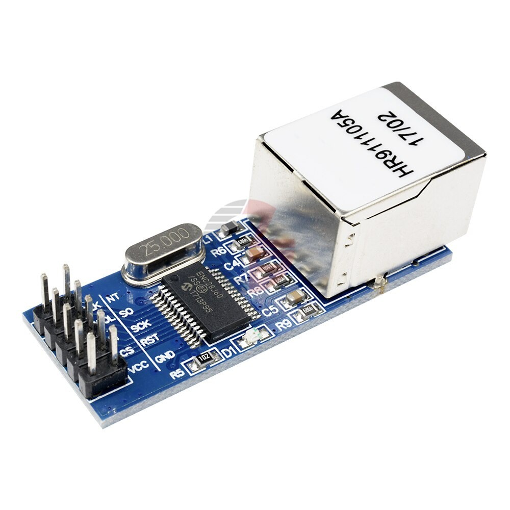 ENC28J60 Mini Ethernet LAN Network Module Compatible for Arduino