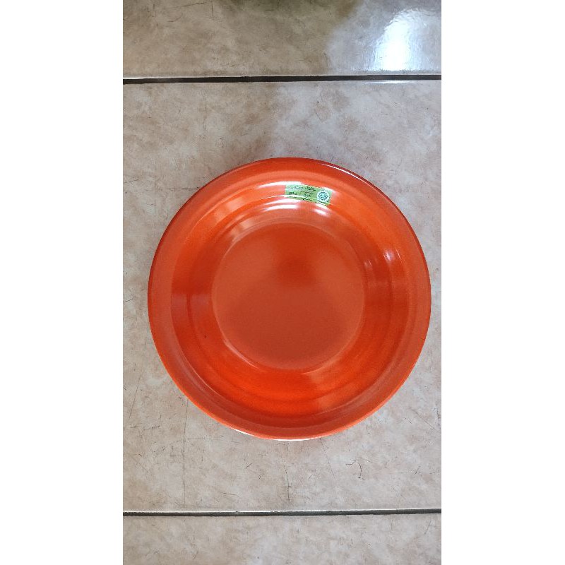 piring melamin ulir golden flying fish