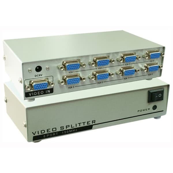 Vga Spliter 8 Port / Splitter 1-8